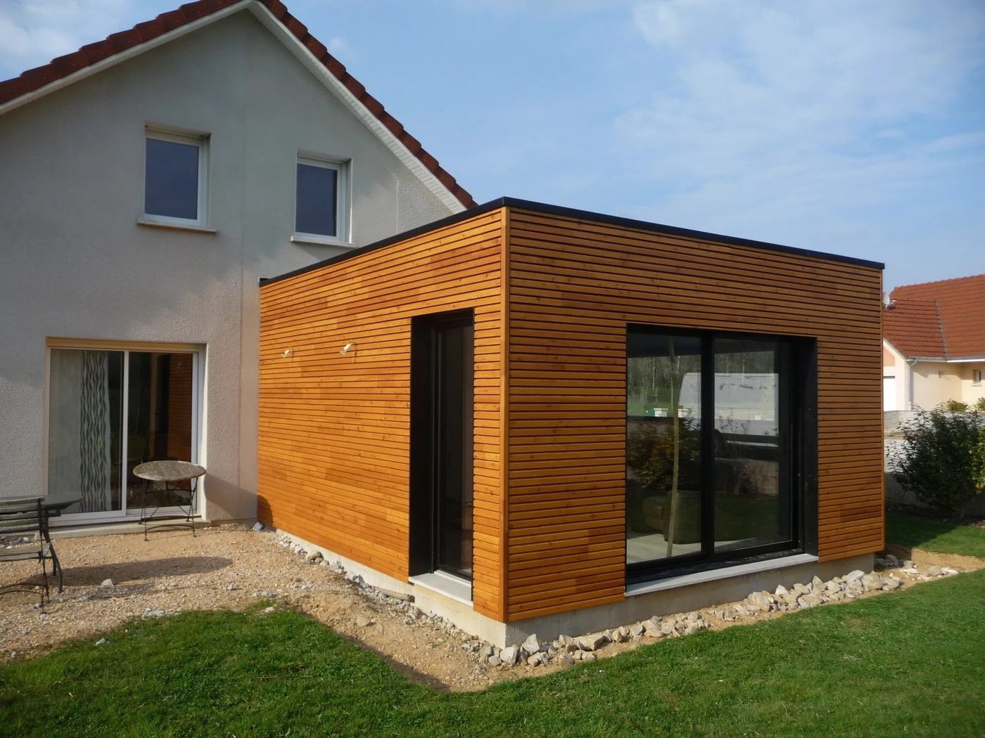 Extensions et abris bois — Charpente Déforêt