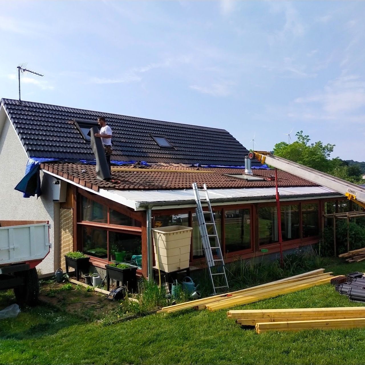 Réalisation — Glauser Toiture