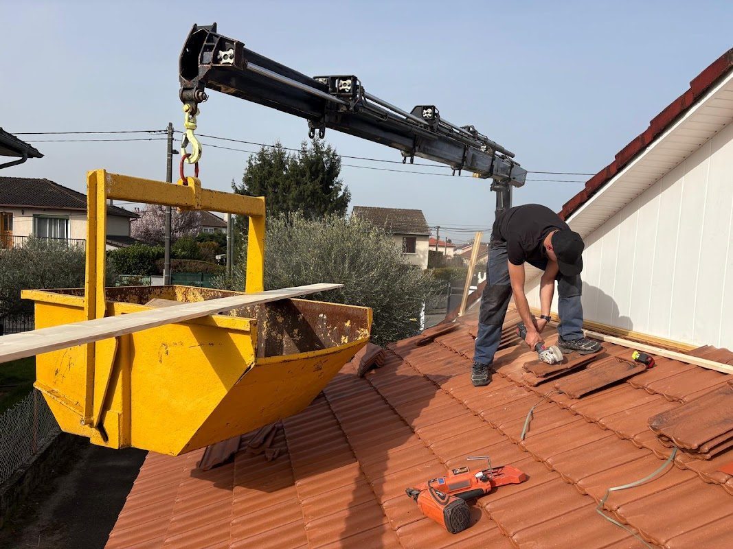 Travaux nacelle — Lopez Couverture