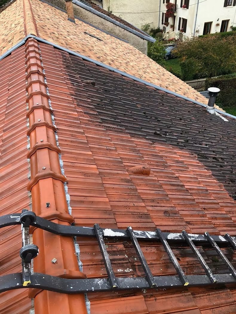 Nettoyage de toiture — Mentz Rénovation Habitat