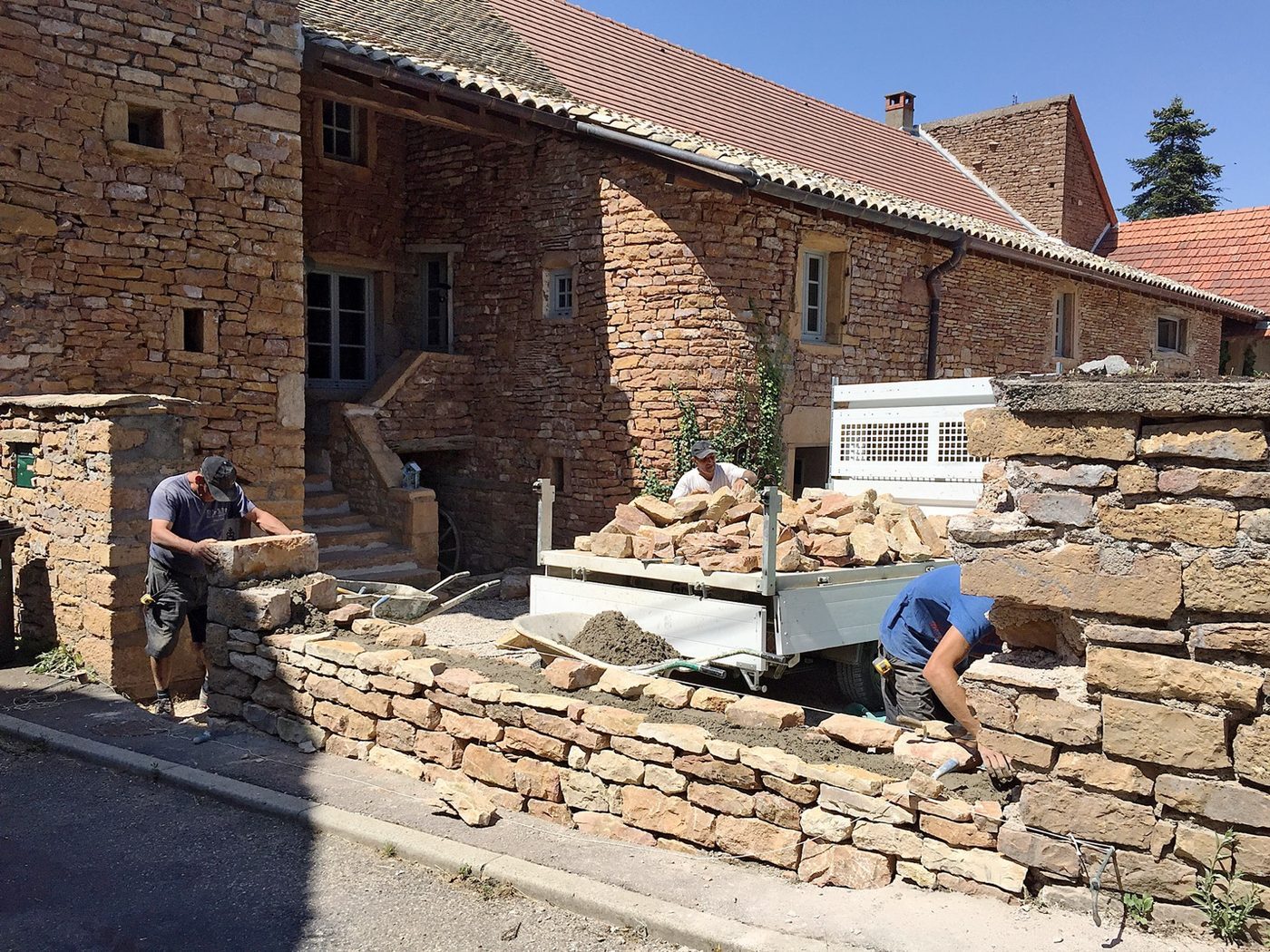 Maçonnerie — Passerat Couverture