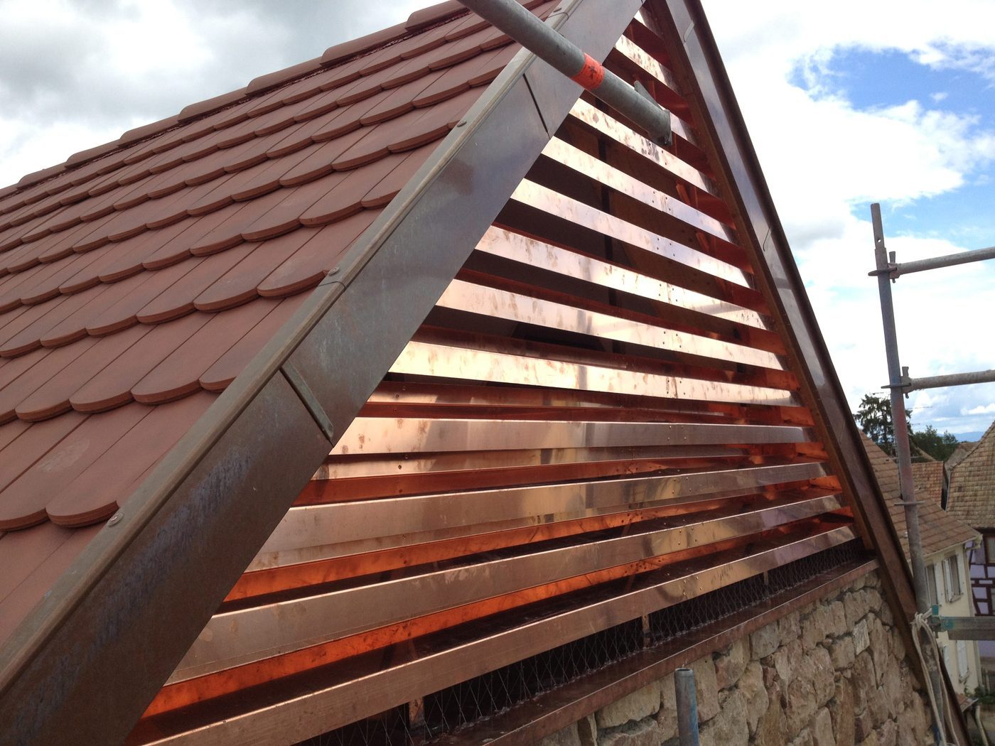 Bardage zinc et cuivre — Reck Couverture