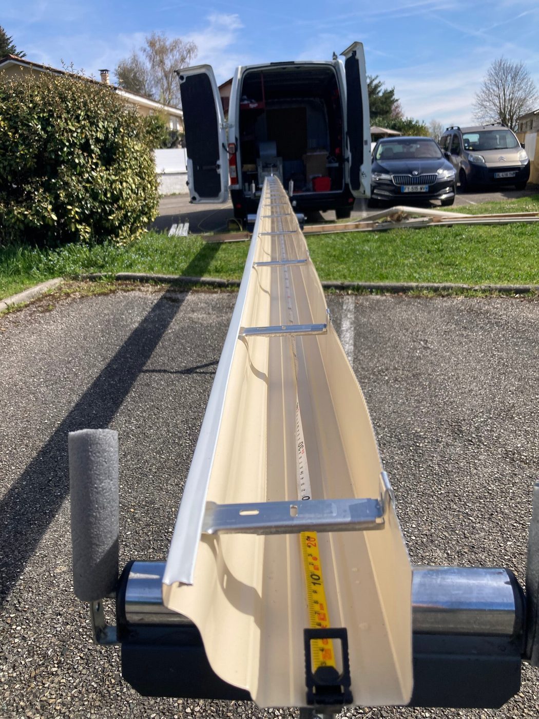 Gouttières alu sans raccord — Steve Cribel